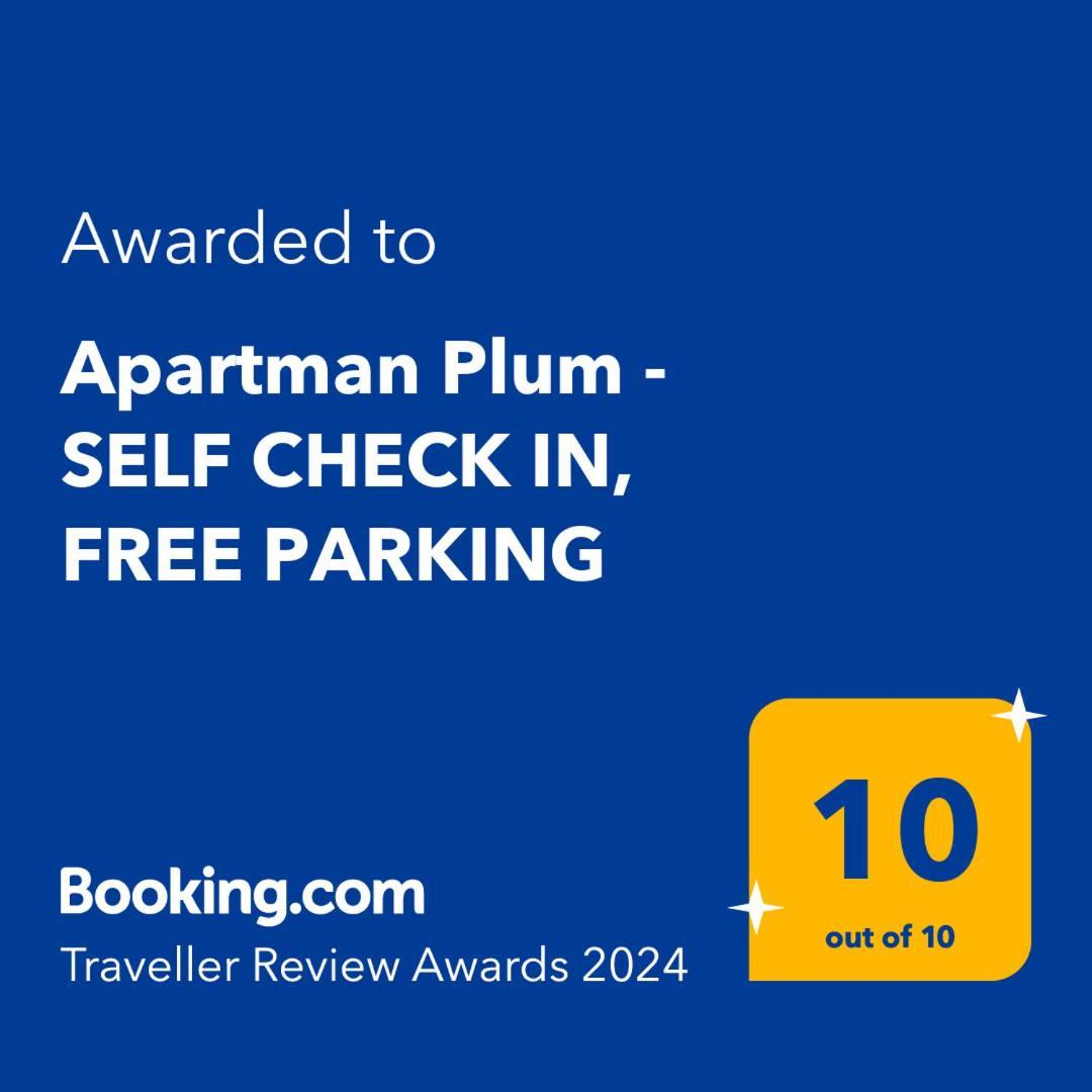 Apartman Plum - Self Check In, Free Parking Osijek Exterior foto